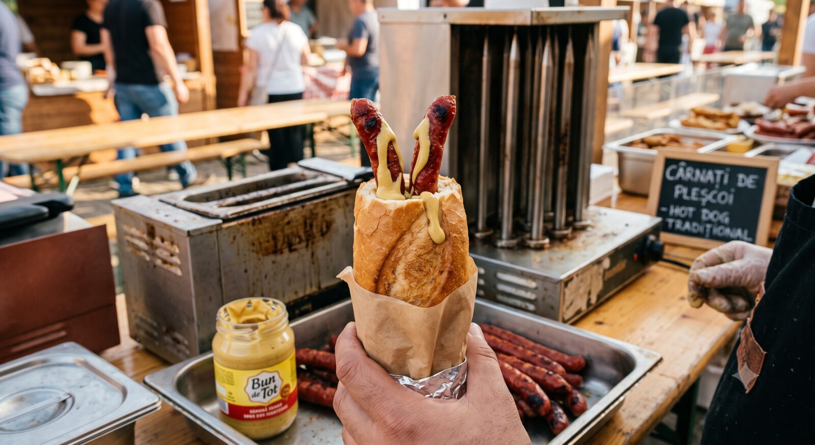 Spicy Sausage HotDog